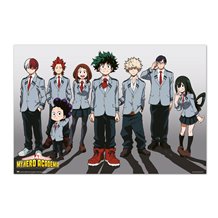 Poster My Hero Academia Uniform Version