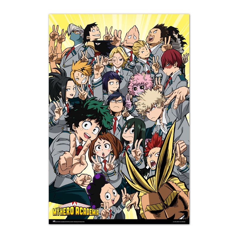 Poster My Hero Academia U.A. Class 1-A