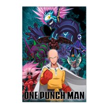 Poster One Punch Man Saitama Vs Villain