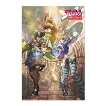 Poster Jojos Bizarre Adventure Joseph Joestar & Caesar Zeppeli