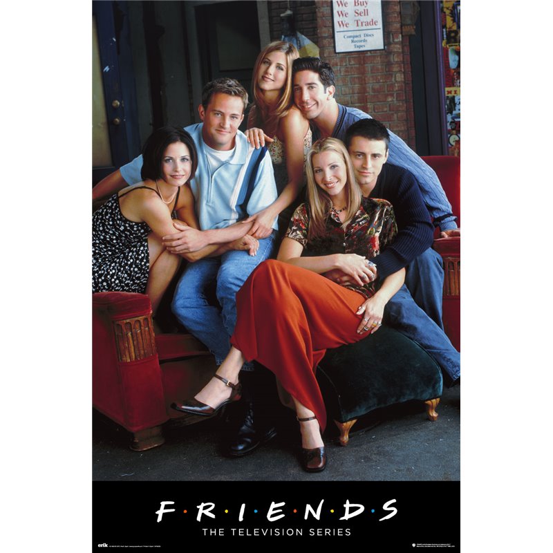 Poster Friends Personagens