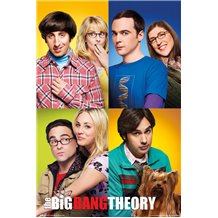 Poster The Big Bang Theory Mosaico