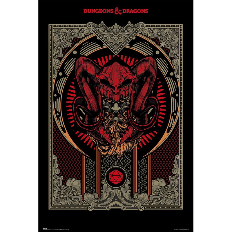 Poster Dungeons & Dragons Player'S Handbook