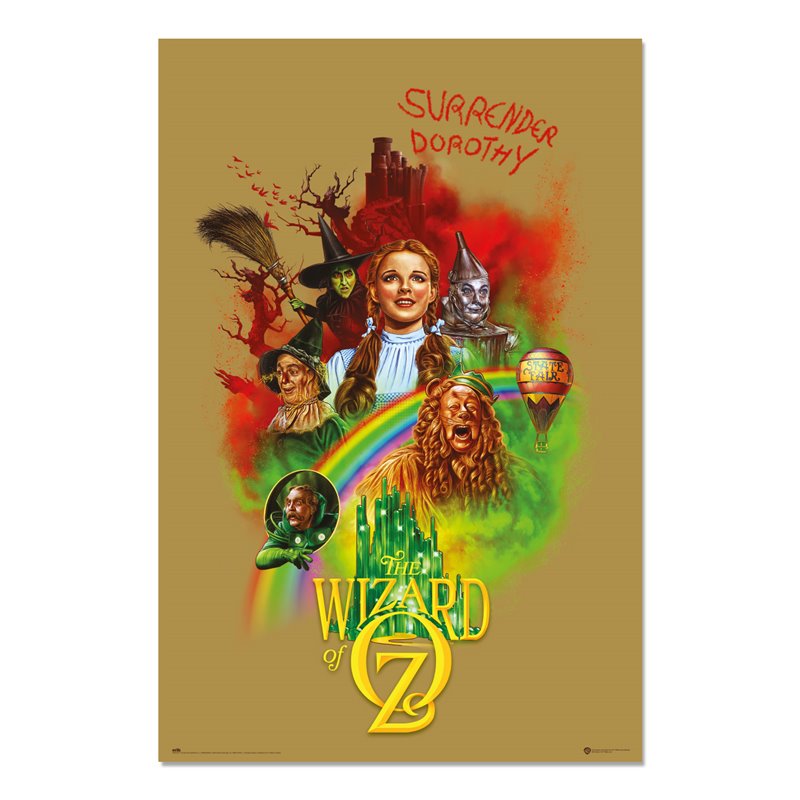 Poster El Mago De Oz 100 Aniversario Wb