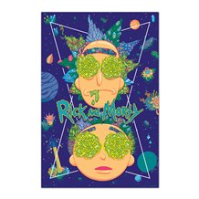 Poster Rick & Morty High In The Sky