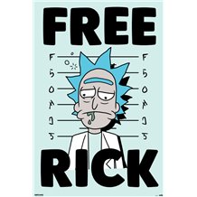 Poster Rick & Morty Free Rick