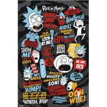 Poster Rick & Morty Quotes