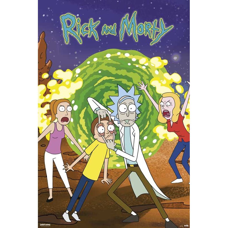 Poster Rick & Morty Portal