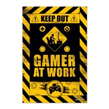 Poster Gameration Gamer At Work