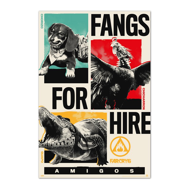 Poster Farcry6 Fangs For Hire