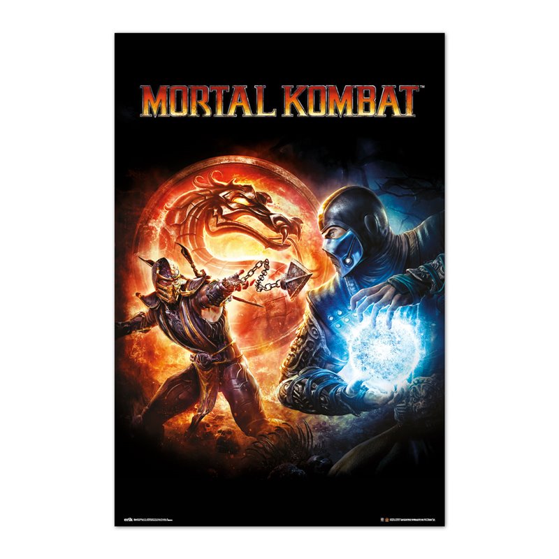 Poster Mortal Kombat 9 Videojogo