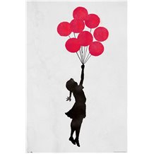 Poster Brandalised Girl Floating Original