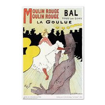 Poster Moulin Rouge La Goulue