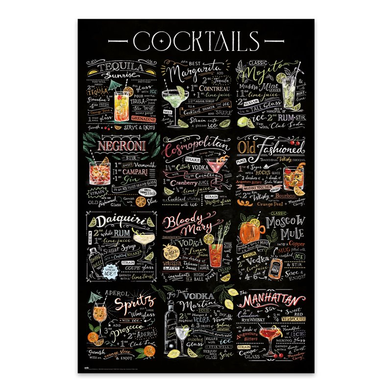 Poster Cocktails