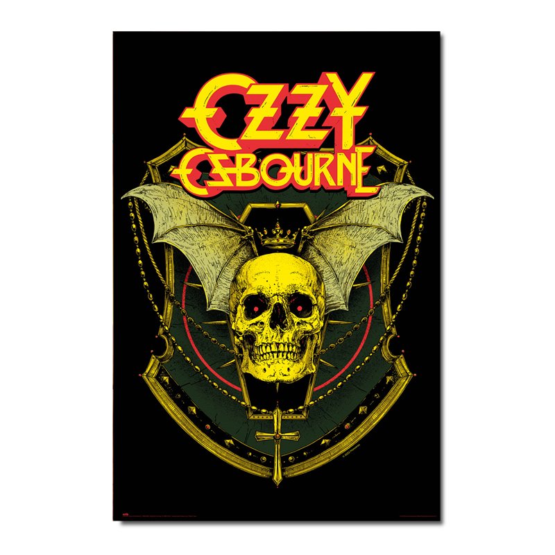 Poster Ozzy Osbourne Skull