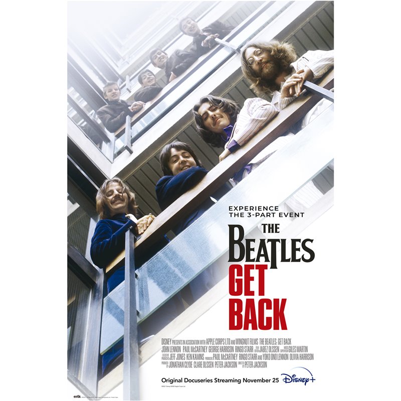 Poster The Beatles Get Back