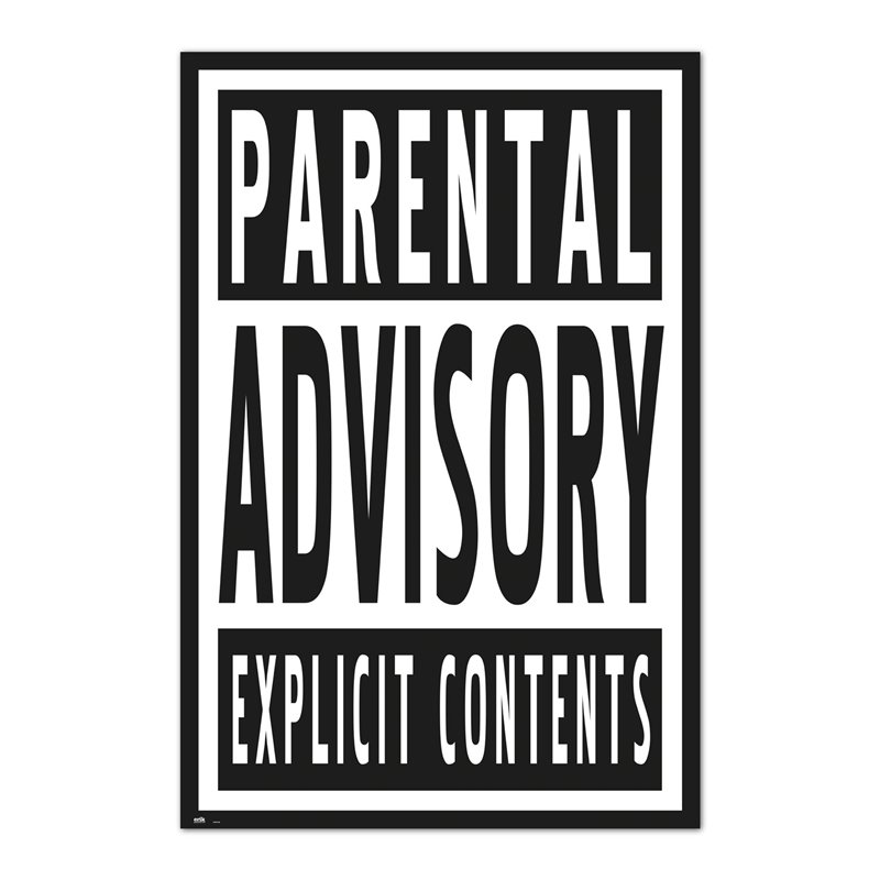 Poster Parental Advisory Vertical