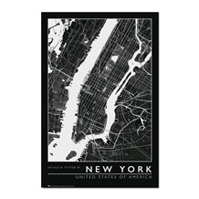 Poster New York City Map