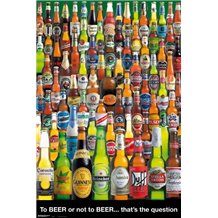 Poster Cervejas To Beer Or Not To Beer