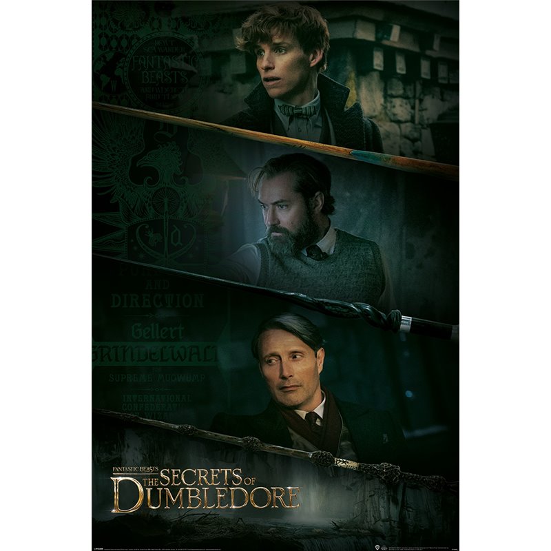 Poster Animales Fantasticos: Los Secretos De Dumbledore