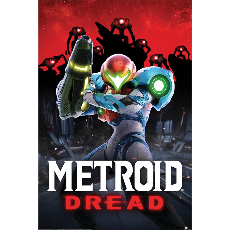 Poster Nintendo Metroid Dread Shadows