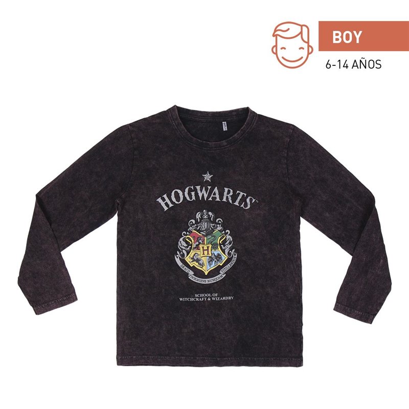 Camisola Larga Infantil - Harry Potter (6 - 14 anos)