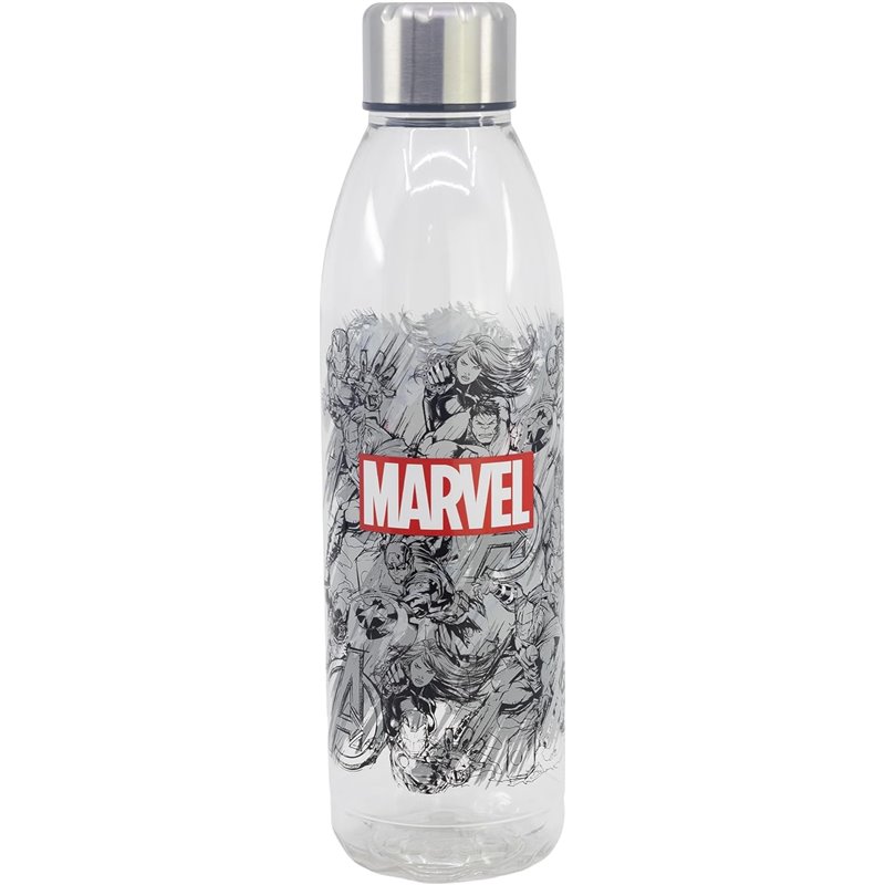 Garrafa Transparente 980 ML - Marvel