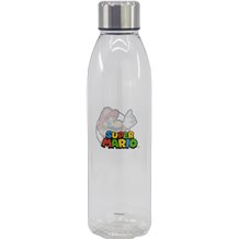 Garrafa Transparente 980 ML - Super Mario