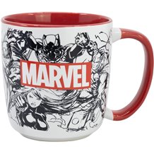 Caneca Cerâmica 380ml - Marvel