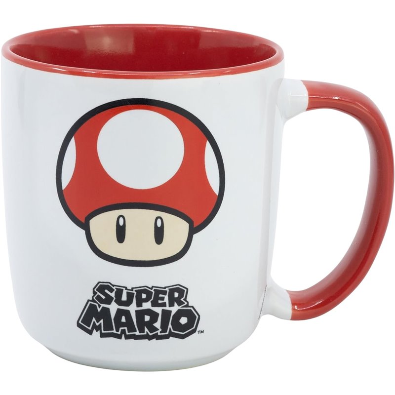 Caneca Cerâmica 380ml - Super Mario