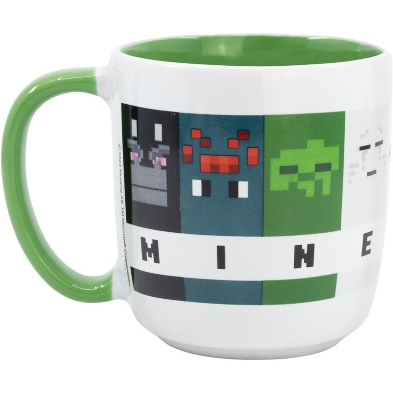 Caneca Cerâmica 380ml - Minecraft