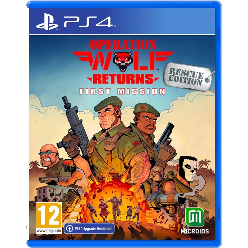 Operation Wolf Returns: First Mission Limited - Rescue Edition PS4