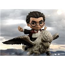 Figura MiniCo - Harry Potter: Harry With Buckbeak (Iron Studios)