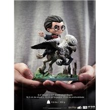 Figura MiniCo - Harry Potter: Harry With Buckbeak (Iron Studios)