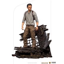 Figura Iron Studios - Uncharted (Movie): Nathan Drake (Deluxe Edition) - Art Scale 1/10 