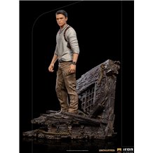 Figura Iron Studios - Uncharted (Movie): Nathan Drake (Deluxe Edition) - Art Scale 1/10 