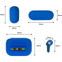 Wireless Earpods OTL TWS - Super Mario (Blue)