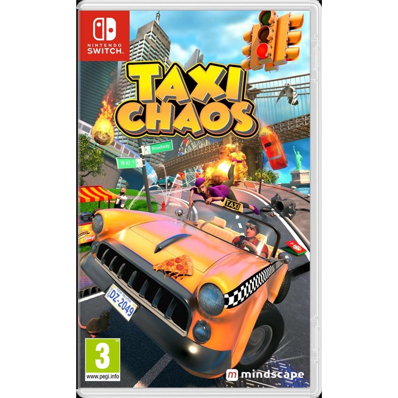 Taxi Chaos Nintendo Switch (Código na Caixa)