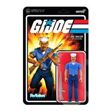 Figura Reaction Gi Joe Blueshirt Bigode Bronzeado