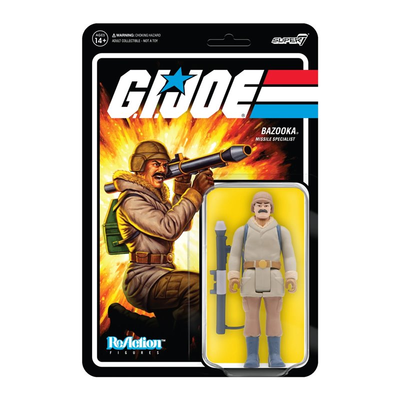 Figura Reaction Gi Joe Bazooka Artic