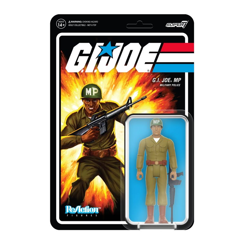 Figura Reaction Gi Joe Mp Barbeado Moreno