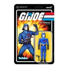 Figura Reaction Gi Joe Cobra Commander