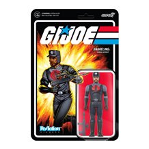 Figura Reaction Gi Joe Cobra Snakeling Factory Worker Barba Bronzeado