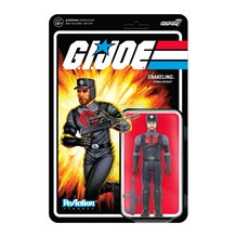 Figura Reaction Gi Joe Cobra Snakeling Factory Worker Barba Claro