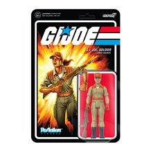 Figura Reaction Gi Joe Female Combat Engineer Rabo De Cavalo Bronzeada