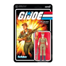 Figura Reaction Gi Joe Female Combat Engineer Cabelo Curto Clara