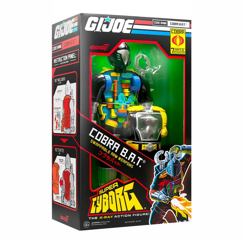 Figura Ultimates Gi Joe Cobra Bat