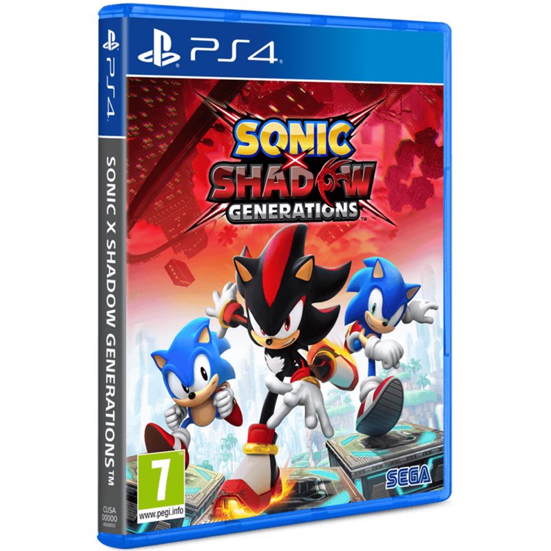 Sonic X Shadows Generations PS4