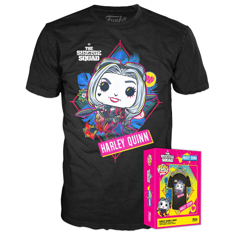 T-shirt Funko POP! Tees - DC Comics: Harley Quinn