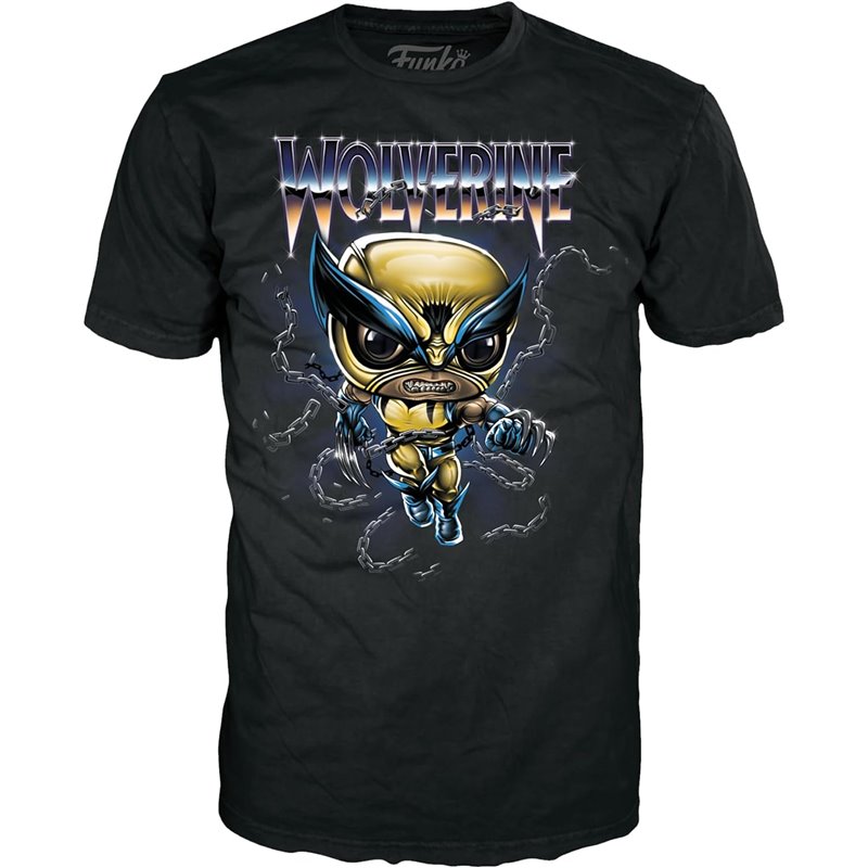 T-shirt Funko POP! Tees - Marvel: Wolverine